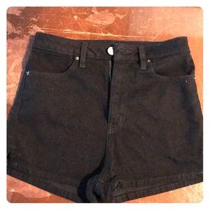 BDG Pin Up Super High Rise denim shorts